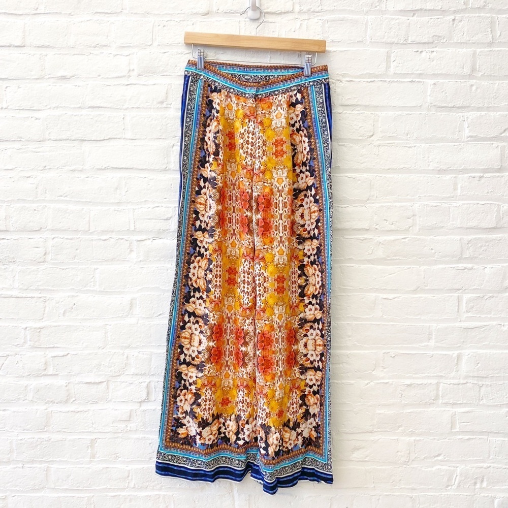Anthropologie ||‎ Ranna Gill Samaire Wide Leg Pants Trousers Floral 0